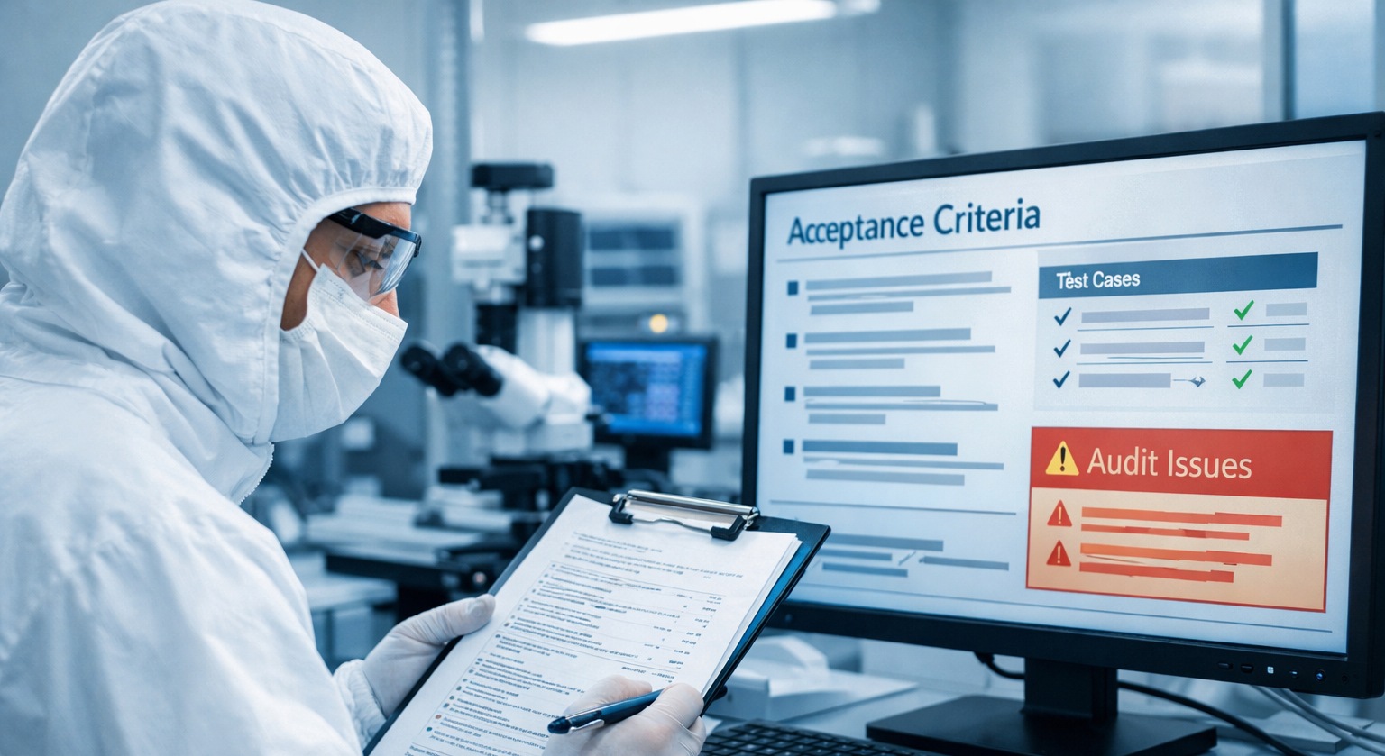 How to Write Acceptance Criteria That Won't Get Flagged in an Audit